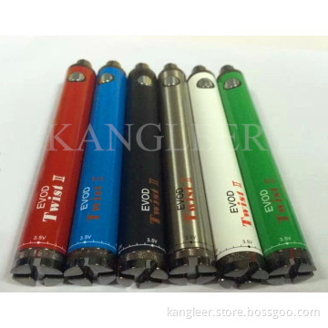 Evod Twist Battery for Electronic Cigarette, Vision Spinner 2 Battery for E Cigarette, 3.5V-5V Evod Twist 2 Battery in Mass Production